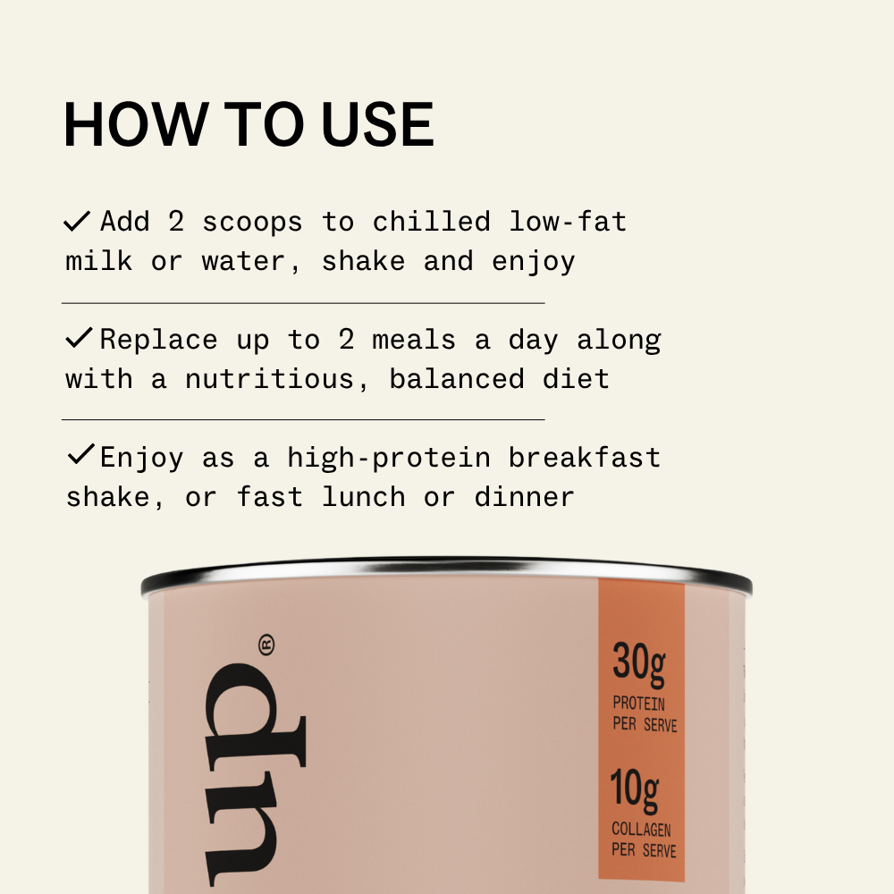 
                  
                    How to use My Way Up Lean Up Shake 500g, two scoops in milk or water
                  
                