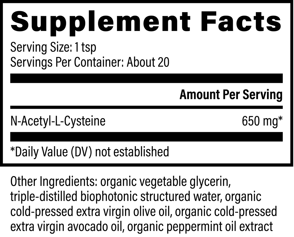 
                  
                    Oral IV High Dose NAC | Global Healing | 100ml
                  
                