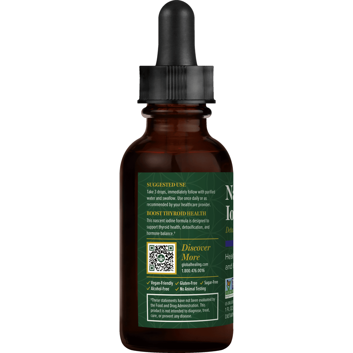 
                  
                    Nascent Iodine | Global Healing | 29.6ml | (formerly Detoxadine)
                  
                
