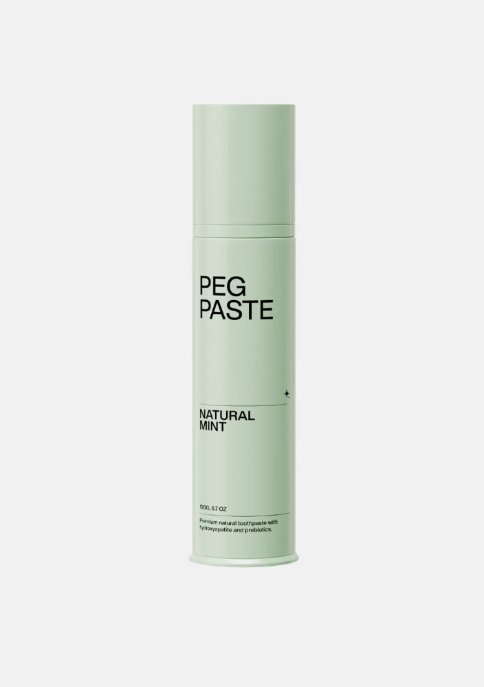 Peg Paste | Natural Toothpaste With Hydroxyapatite | Mint | 190g