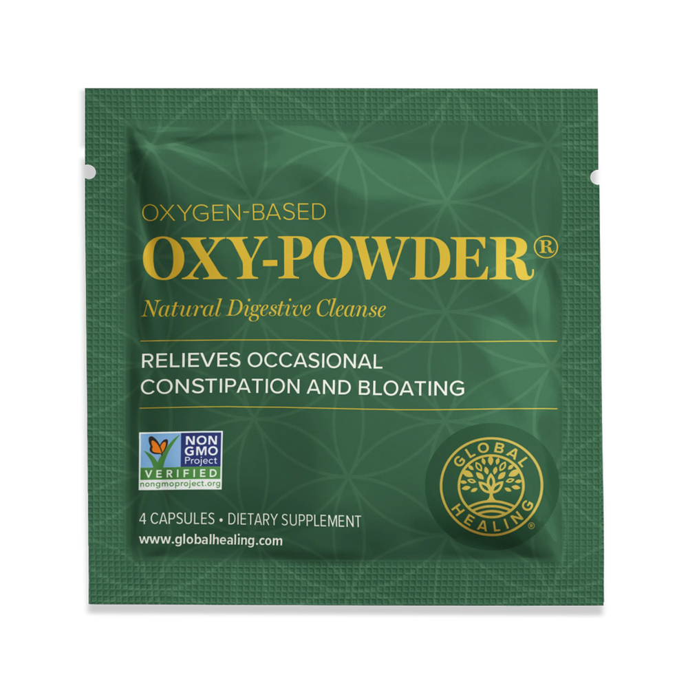 Oxy-Powder | Global Healing | Natural Digestive Cleanse | 4 Capsules