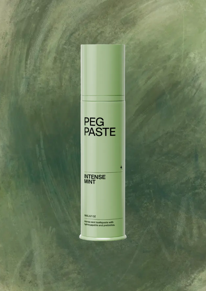 
                  
                    Peg Paste | Natural Toothpaste With Hydroxyapatite | Intense Mint | 190g
                  
                