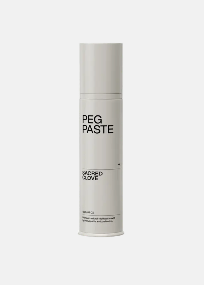 Peg Paste | Natural Toothpaste With Hydroxyapatite | Sacred Clove | 190g