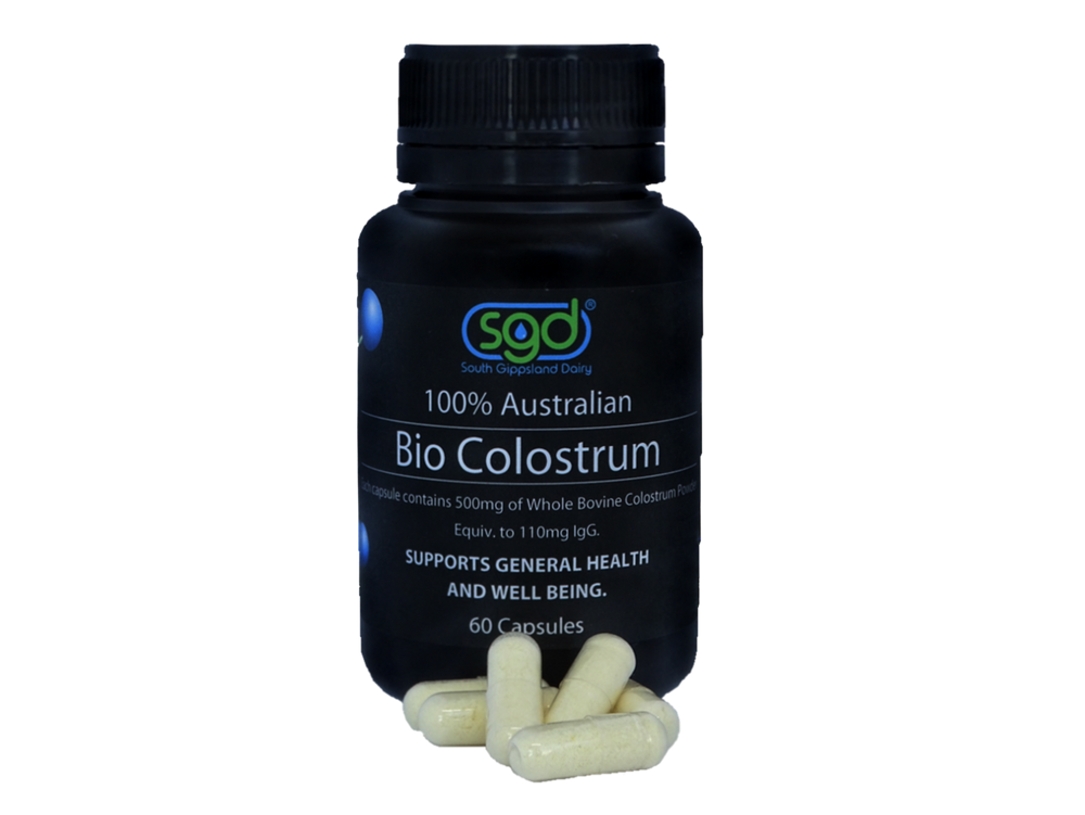 Colostrum | Bio | 100% Australian | South Gippsland Dairy | 60 Capsules