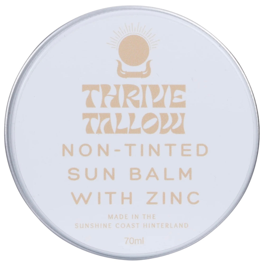 Sun Balm | Non-Tinted | With Zinc | Thrive Tallow | 70ml