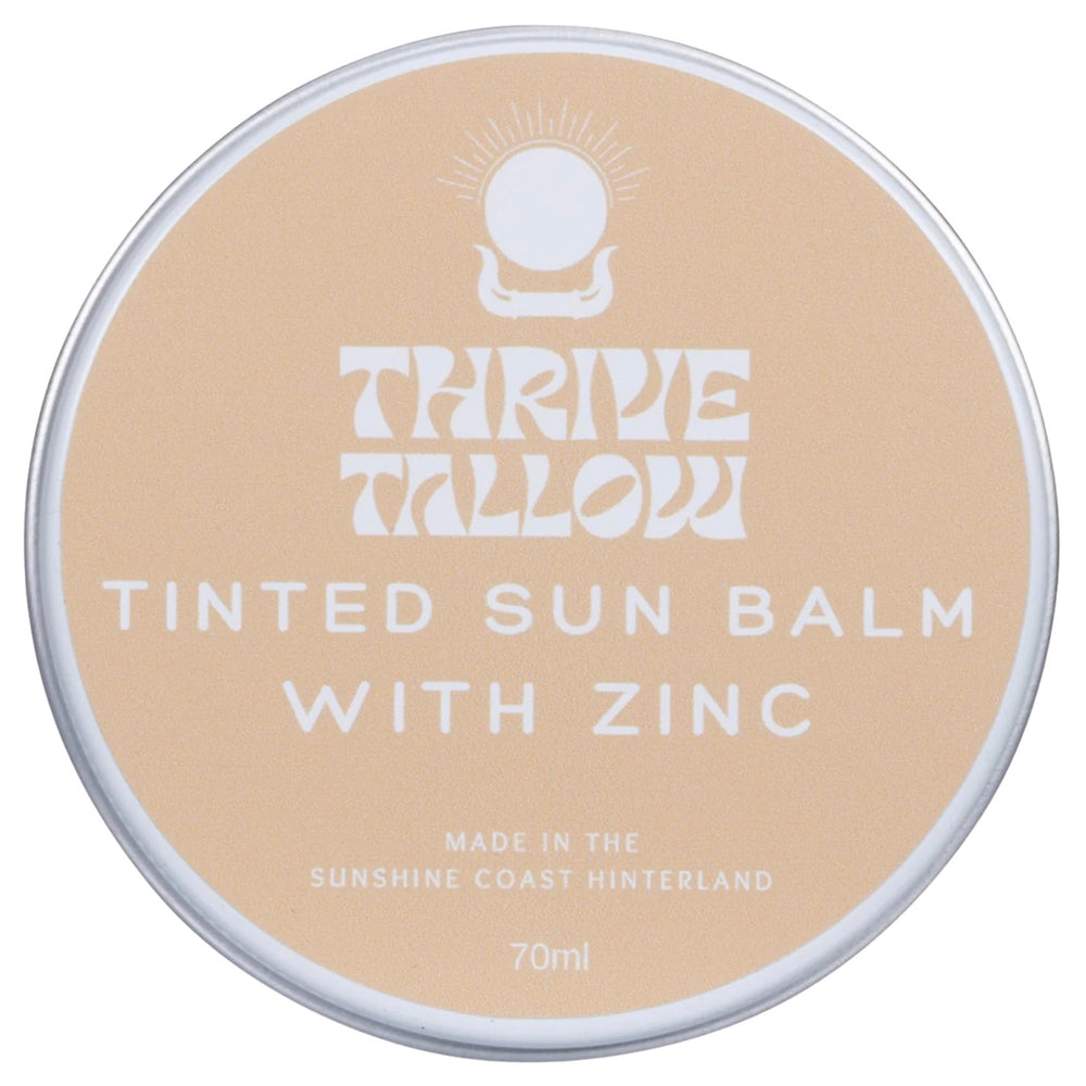 Sun Balm | Tinted | With Zinc | Thrive Tallow | 70ml