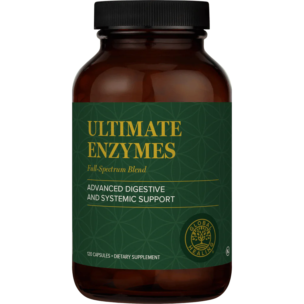 Ultimate Enzymes | Full Spectrum Blend | Global Healing | 120 Capsules