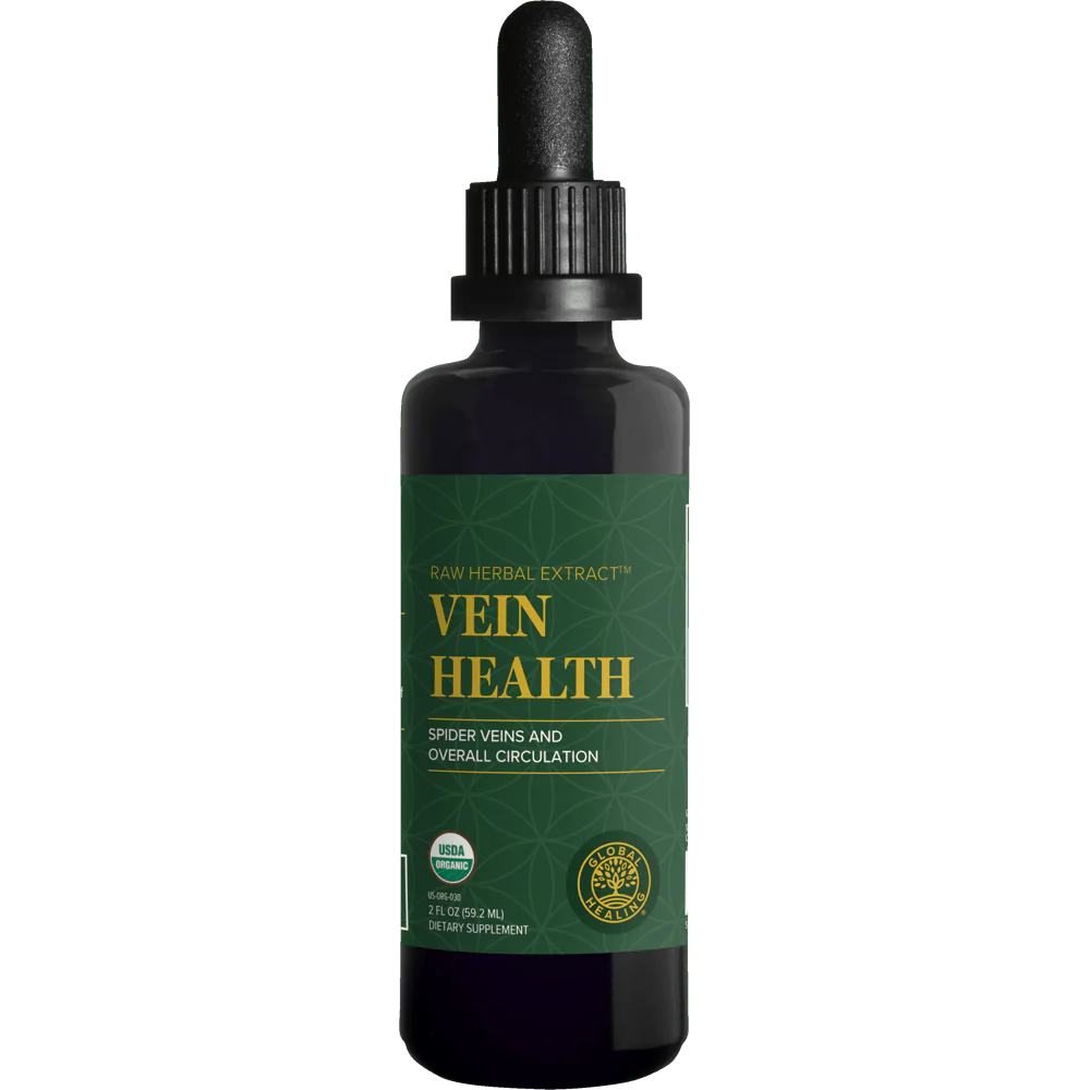 Vein Health | Raw Herbal Extract | Global Healing | 59.2ml