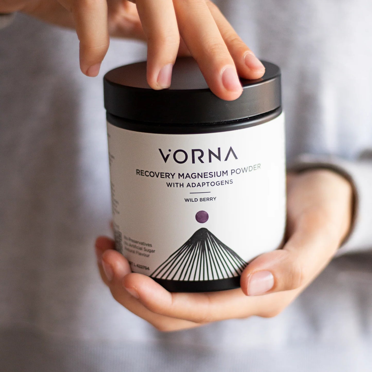 
                  
                    Recovery Magnesium Powder With Adaptogens | Wild Berry | Vorna | 240g Oral Powder
                  
                