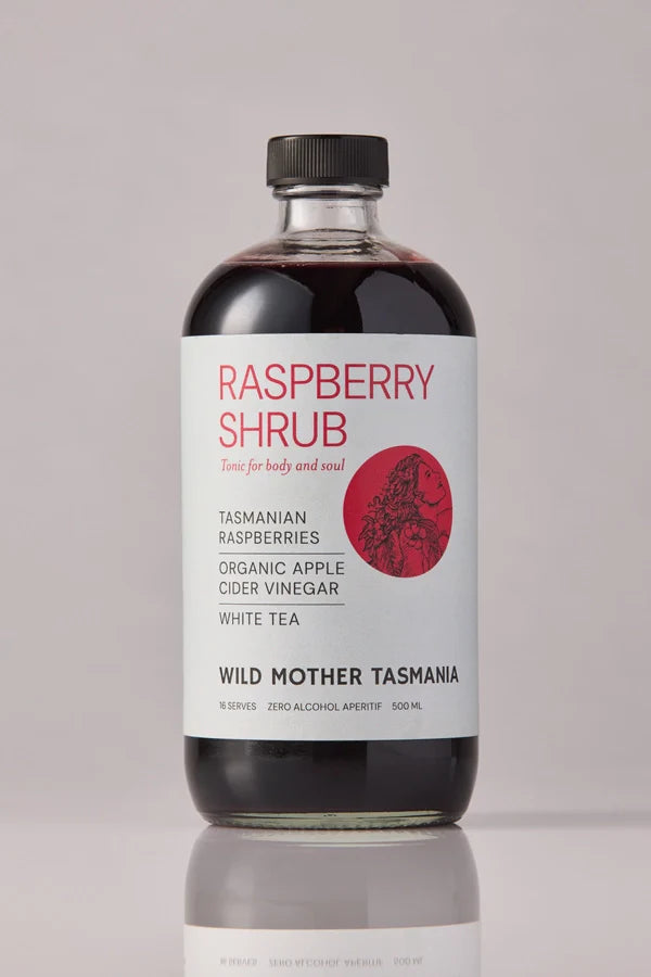 Wild Mother Tasmania | Raspberry Shrub | 500ml