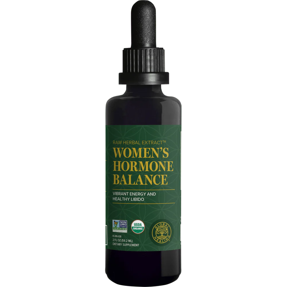 Women's Hormone Balance | RawHerbal Extract | Global Healing | 59.2ml