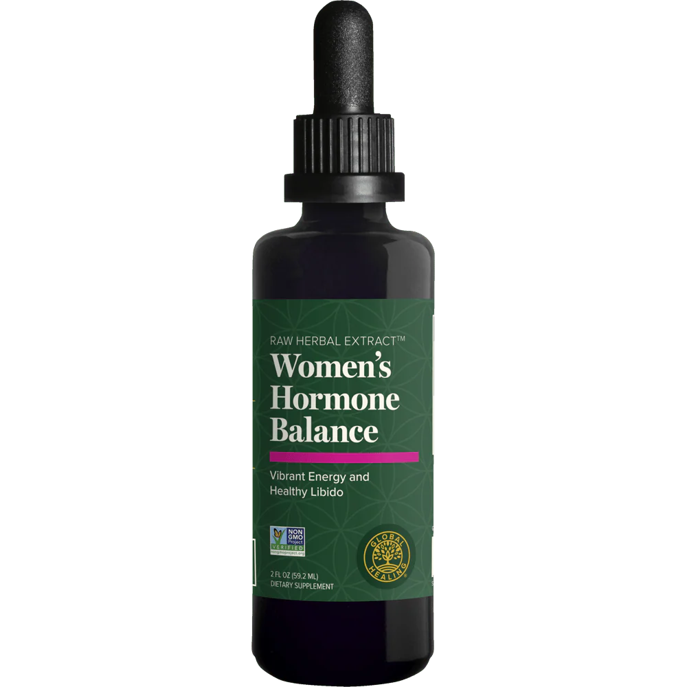 Women's Hormone Balance | Liquid Raw Herbal Extract | Global Healing | 59.2ml