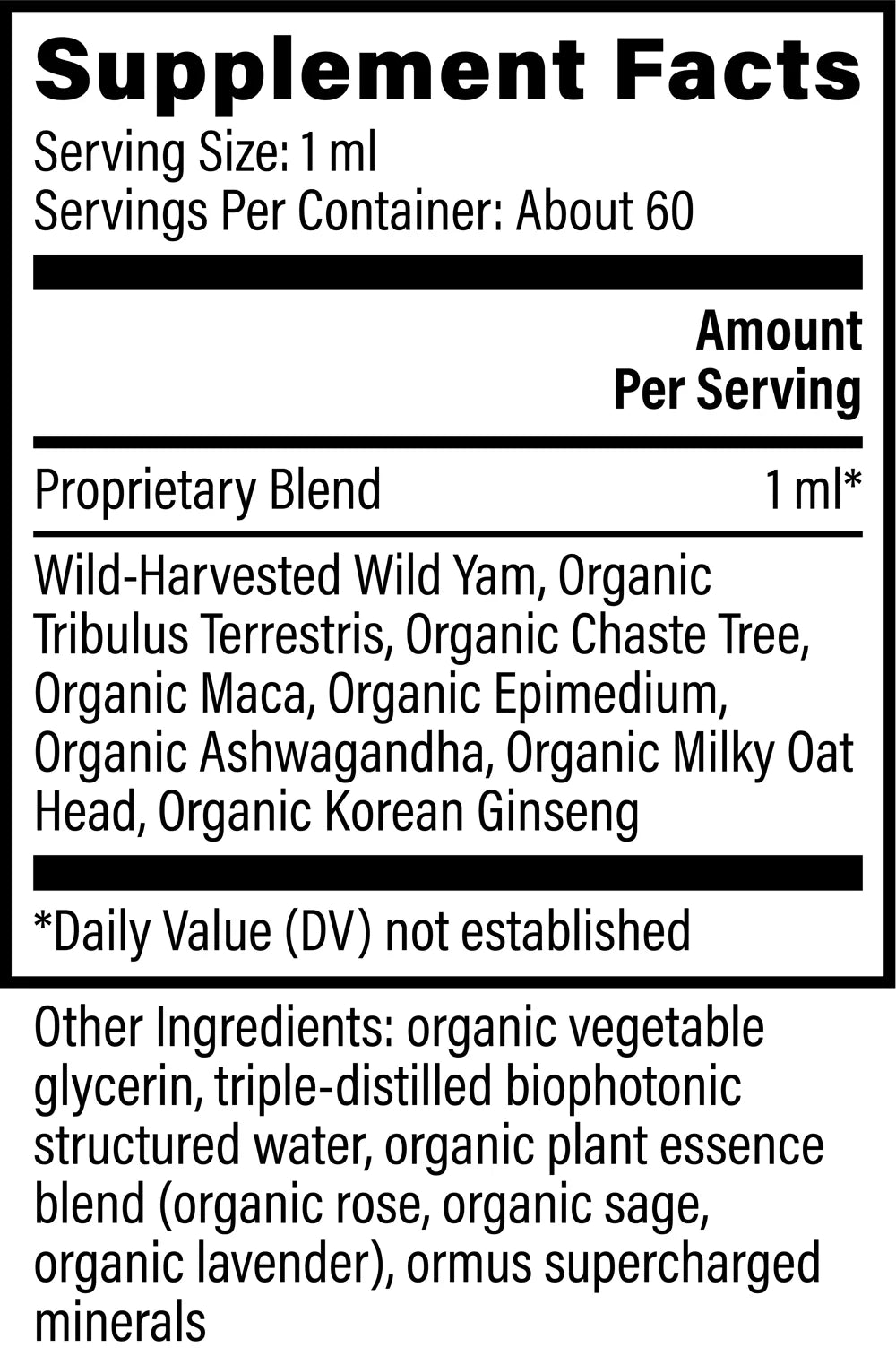 
                  
                    Women's Hormone Balance | Liquid Raw Herbal Extract | Global Healing | 59.2ml
                  
                