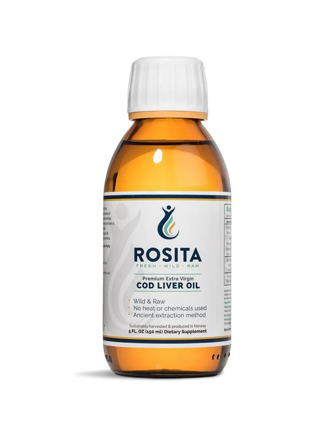 rosita cold liver oil front bottle
